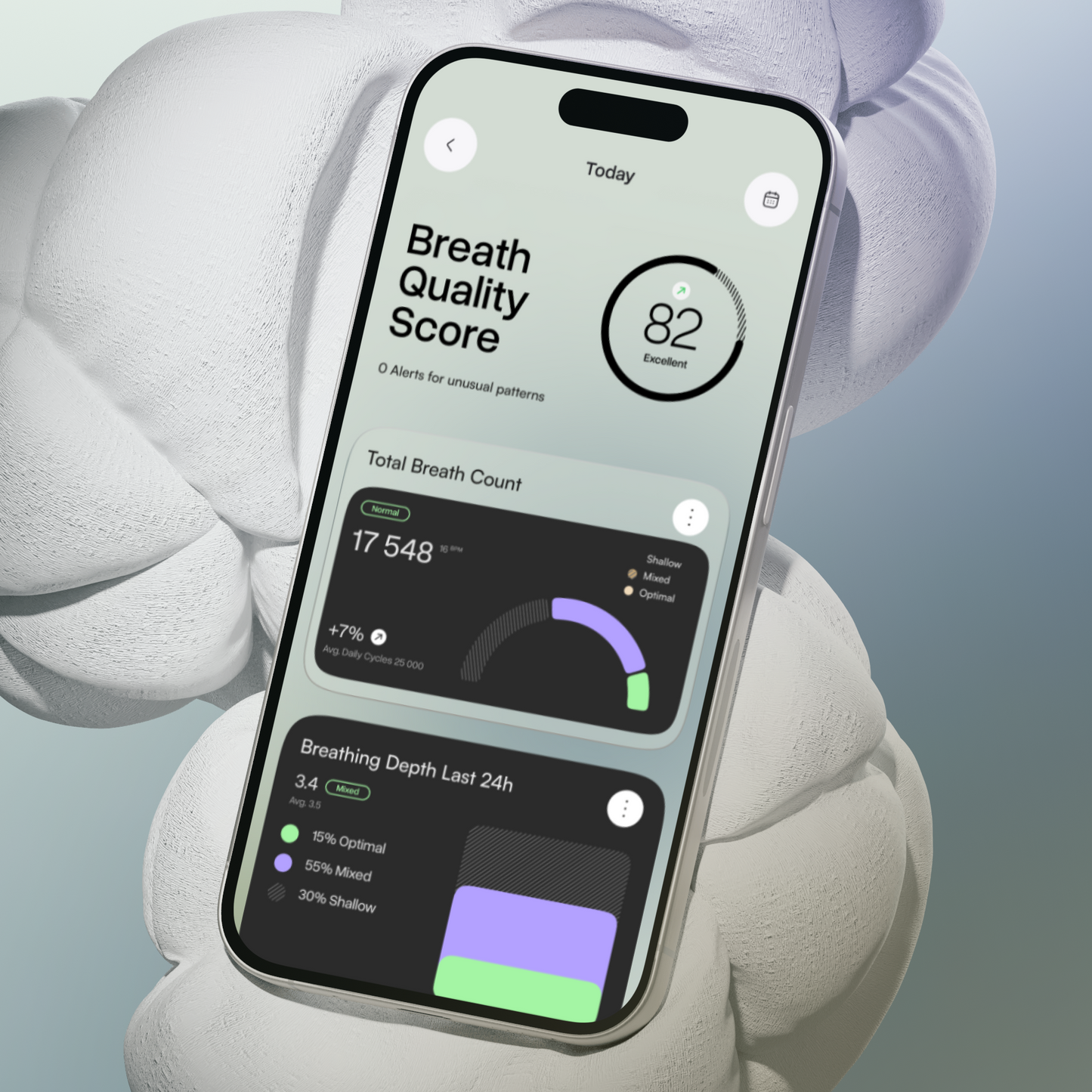 Alveo Respiratory Monitor App